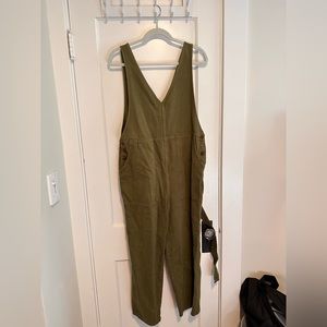 Alex Mill V-neck Overall Jumpsuit